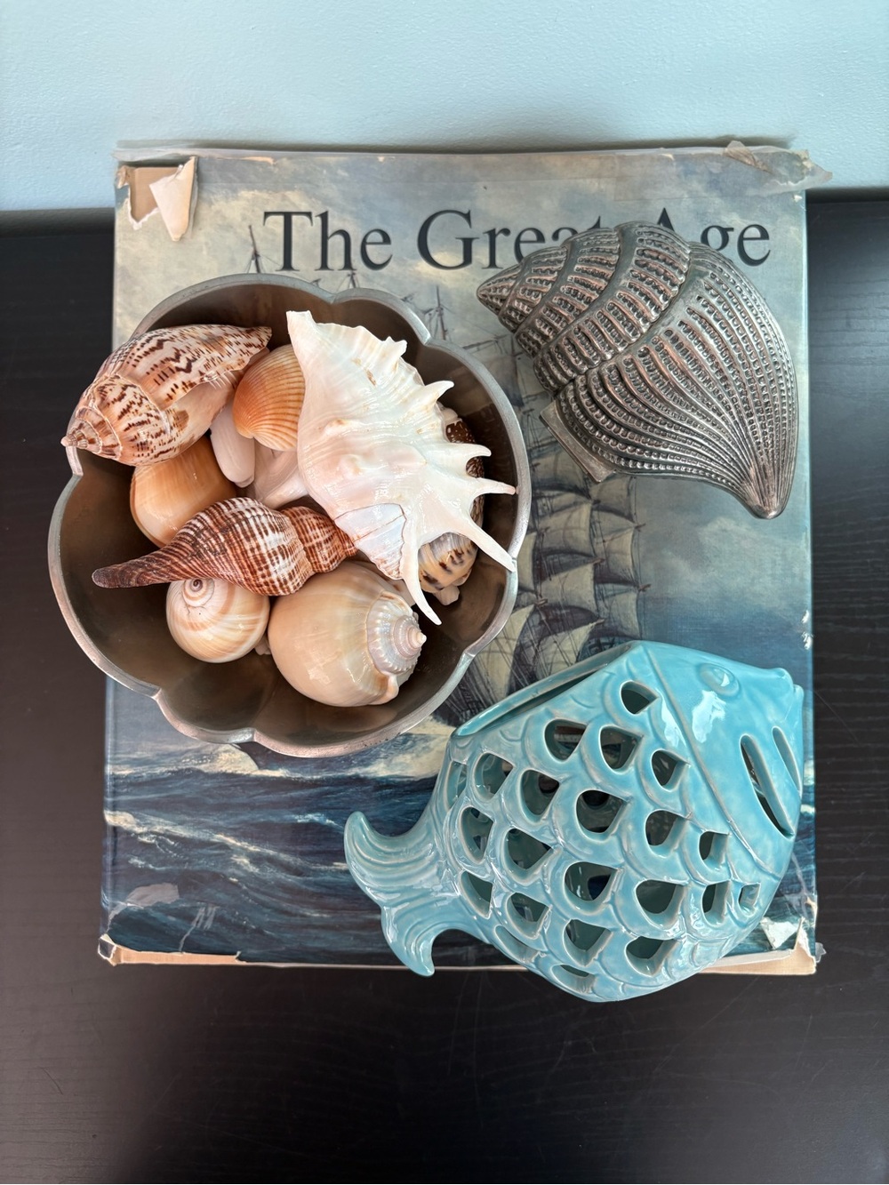 Ceramic Fish Tea Light Holder NWOT